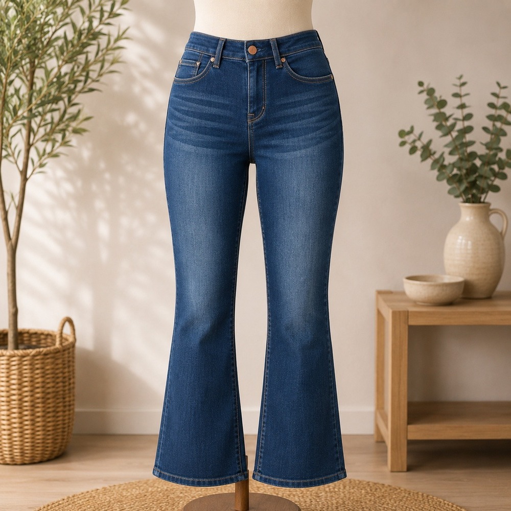 NWT 1822 Denim Skinny Jeans Womens 0/25 Blue Butter Denim Stretch Dark Wash